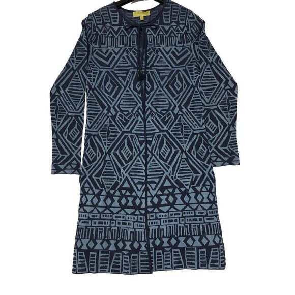 SIGRID OLSEN Women's Side High Slit Duster Open Cardigan SM - Picture 1 of 8